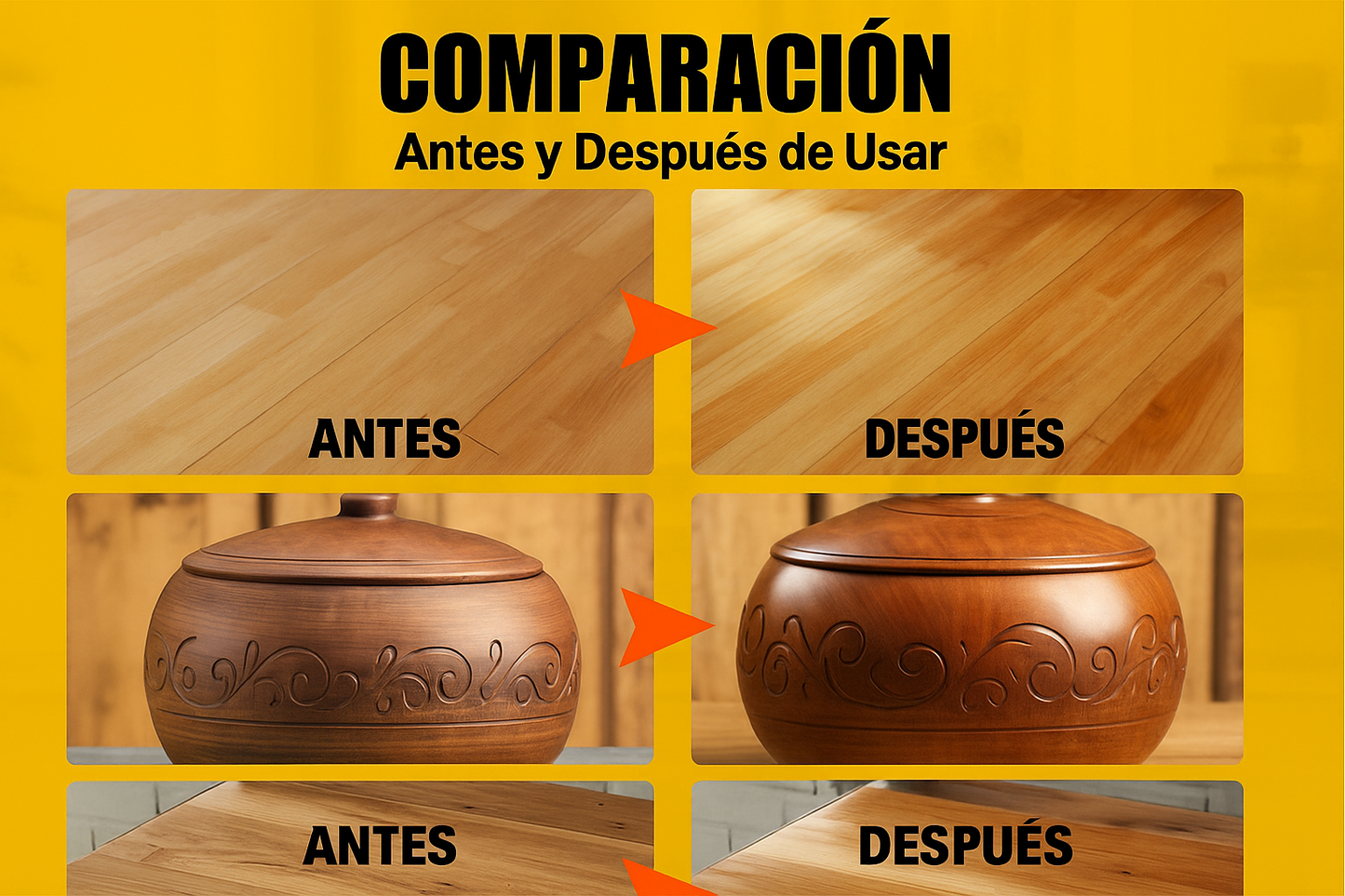 Cera Beewax para Muebles – Protege y Devuelve el Brillo Natural 🐝✨