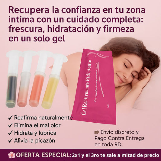 🌸 Gel Íntimo Reafirmante e Hidratante – Frescura y Confianza